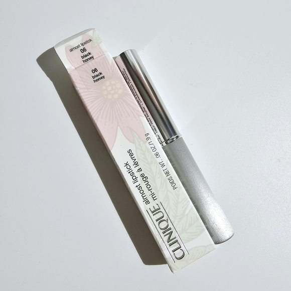 Clinique Almost Lipstick ~ 06 Black Honey ~ 0.04oz/1.2g Travel size New